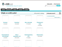 Tablet Screenshot of ehifi.cz